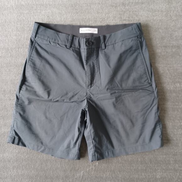 Hill City Shorts Mens 31 Gray 7" Inseam Everyday Tech Short Stretch Lightweight - Picture 1 of 10